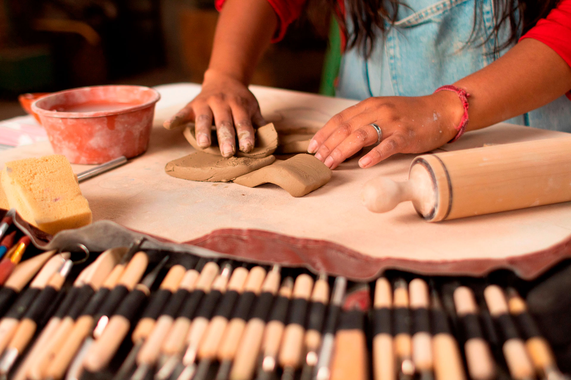 Taller de cerámica de la FES Cuautitlán